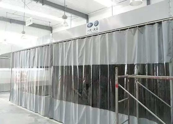 Pre Station Double Bay Preparation Station with Zero Level Entry and Rear PVC Curtains for Enhanced Safety and Air Extraction