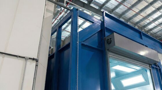 CoatTech "Ironclad" Bent-Steel Modular 1.8mm Bent-Plate Advantage No Welds No Rust Spray Booth