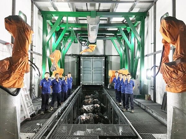 Non-marking Tires Electric Body And Paint Equipment Ideal for Automotive Repair Shops Focused on Paint and Body Services