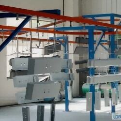 Fully Automated Industrial Spray-Coating & Curing Line