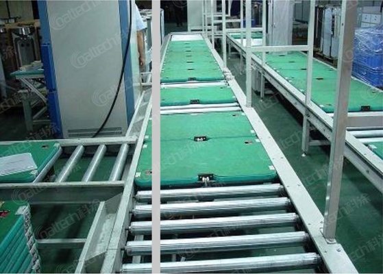 Ligne de revêtement à rouleaux haute performance pour pièces de taille moyenne avec fonctionnement