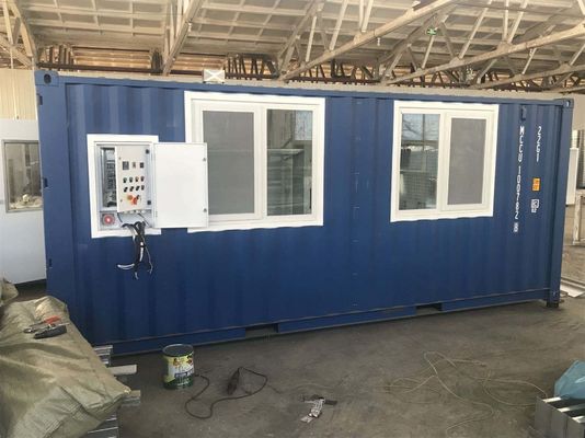 Facile à assembler boîte de pulvérisation de conteneur mobile boîte de pulvérisation standard pratique pour les réparations automobiles