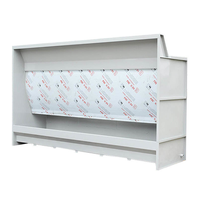 Supérieure cabine de pulvérisation de rideau d'eau pour des environnements de peinture plus propres et plus sains