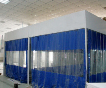 Station de préparation de peinture avancée à gaz avec double système de filtration et contrôle à écran tactile PLC