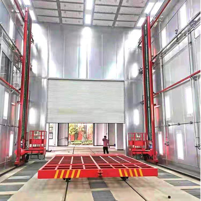 Plateforme mobile 3D à l'épreuve des explosions pour les cabines de peinture