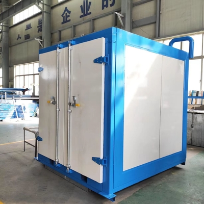 Installation personnalisée de durcissement à haute température avec four à gaz naturel pour le stand de peinture industrielle