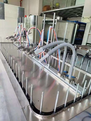 Machine de revêtement antiadhésif à technologie de pointe automatique Ligne de peinture au pistolet la plus récente