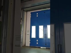 Système de chauffage en couleur en option, boîte de pulvérisation, boîte de peinture industrielle sur mesure