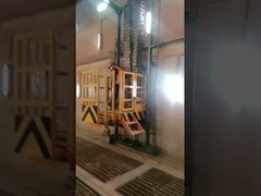 Plateforme mobile à l'épreuve des explosions 3D pour les cabines de peinture