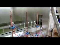 cabine de pulvérisation de rideau d'eau