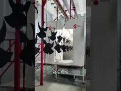 Excellente qualité de revêtement, processus de fonctionnement sans faille, ligne de revêtement de rail de sol professionnelle