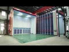 Cabine de peinture mobile télescopique industrielle à haut rendement et tente télescopique