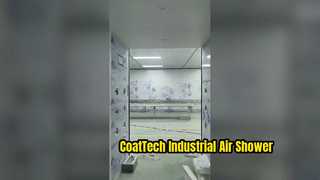 Contrôle de la contamination des tunnels de douche à air industriels haute performance CoatTech pour les environnements critiques