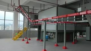 Améliorez votre finition automatisée avec notre ligne de revêtement industriel à haute efficacité